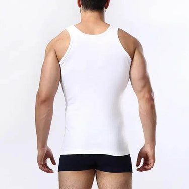 Men's Cotton Tank Top for Breathable Sports Training - Estalios